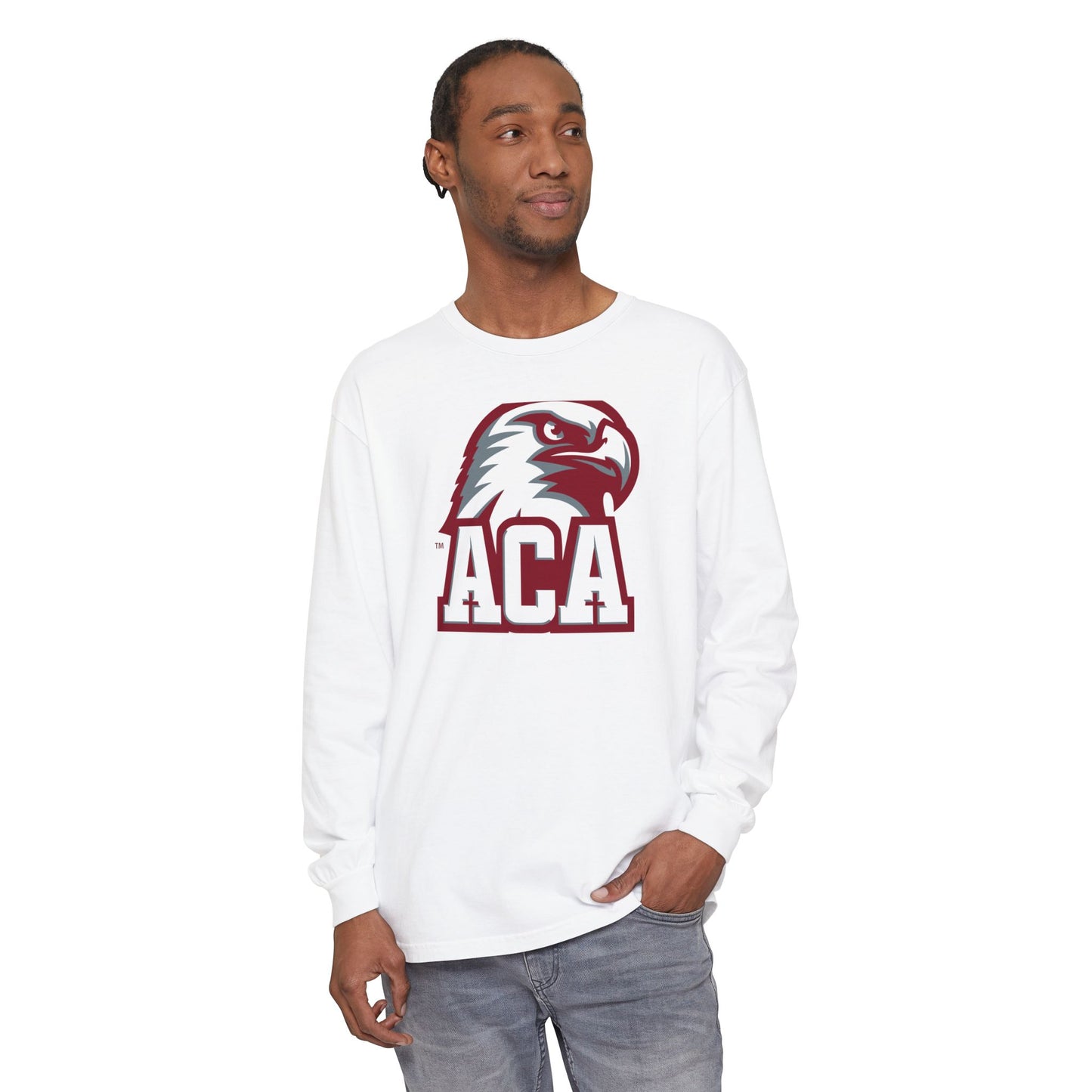 Garment-Dyed Long Sleeve Tee