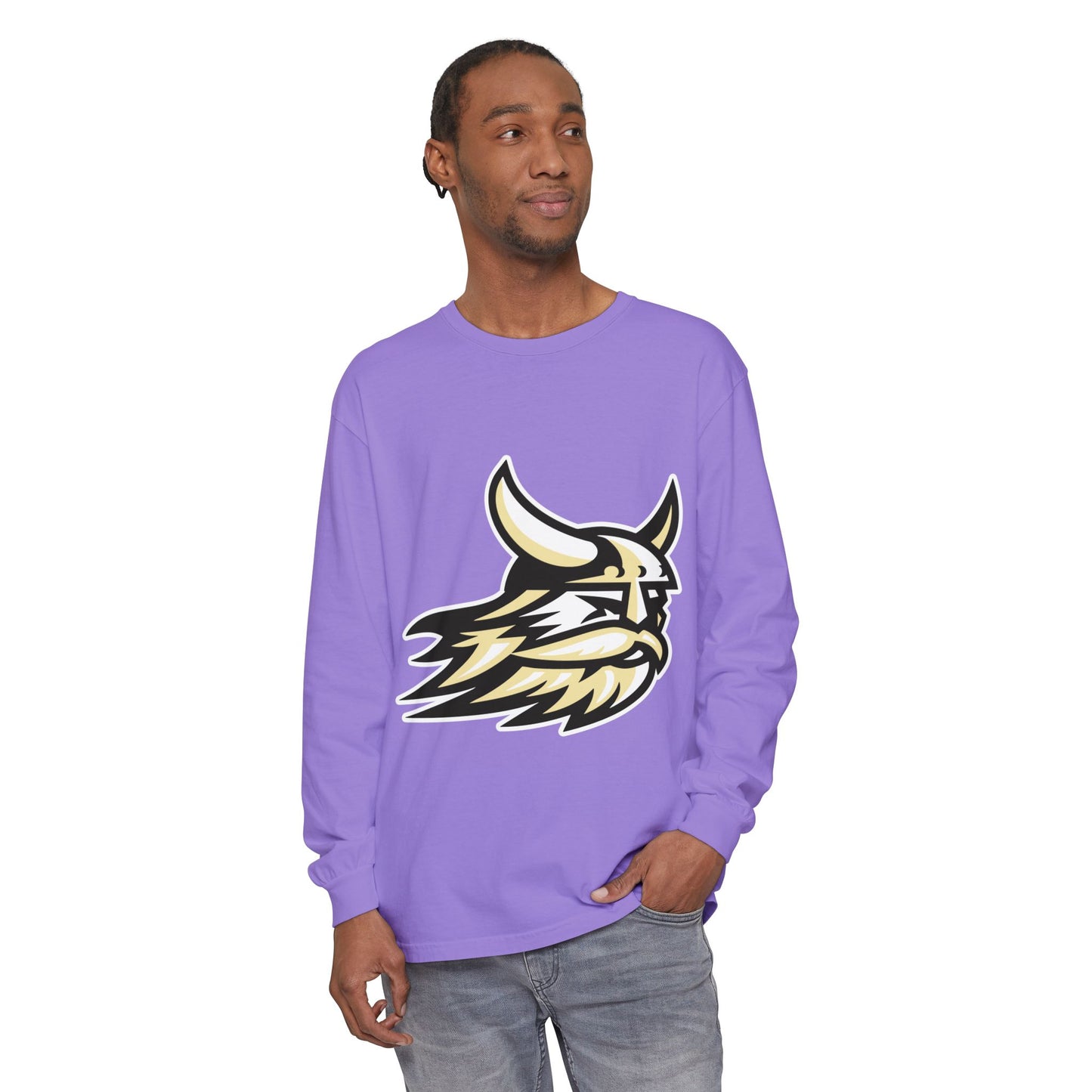 Garment-Dyed Long Sleeve Tee