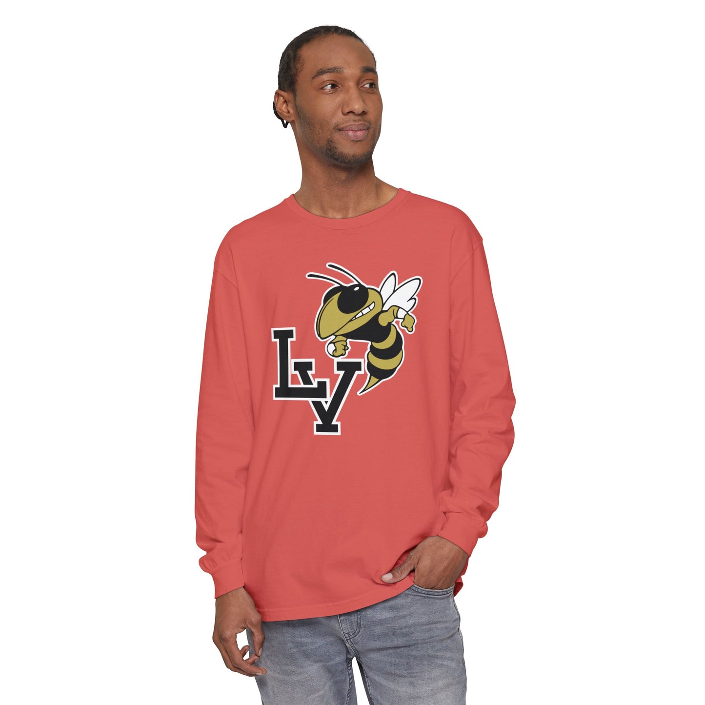 Garment-Dyed Long Sleeve Tee