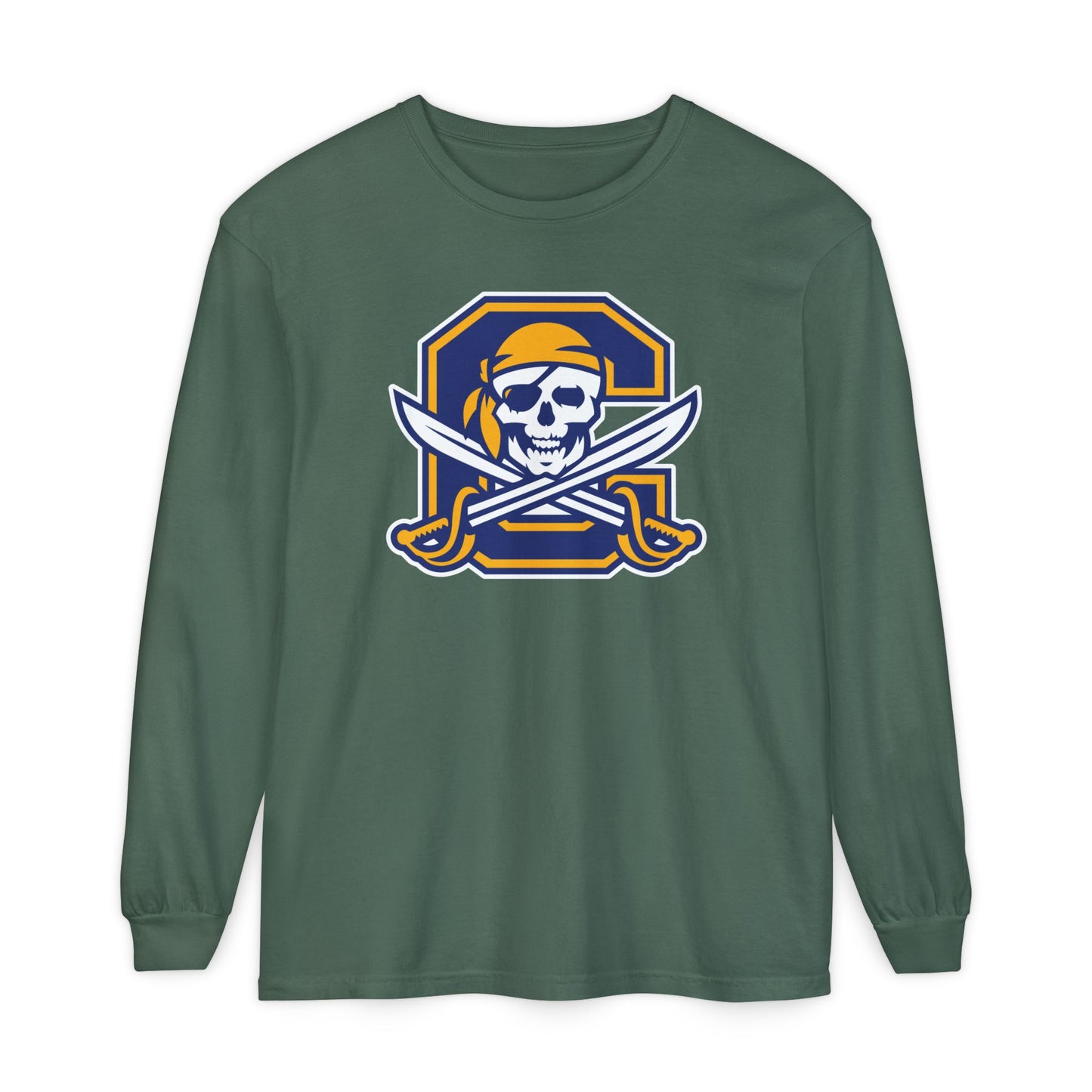 Garment-Dyed Long Sleeve Tee