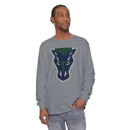 Garment-Dyed Long Sleeve Tee