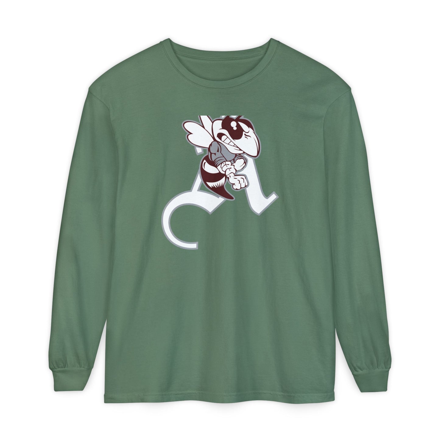 Garment-Dyed Long Sleeve Tee