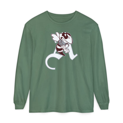 Garment-Dyed Long Sleeve Tee