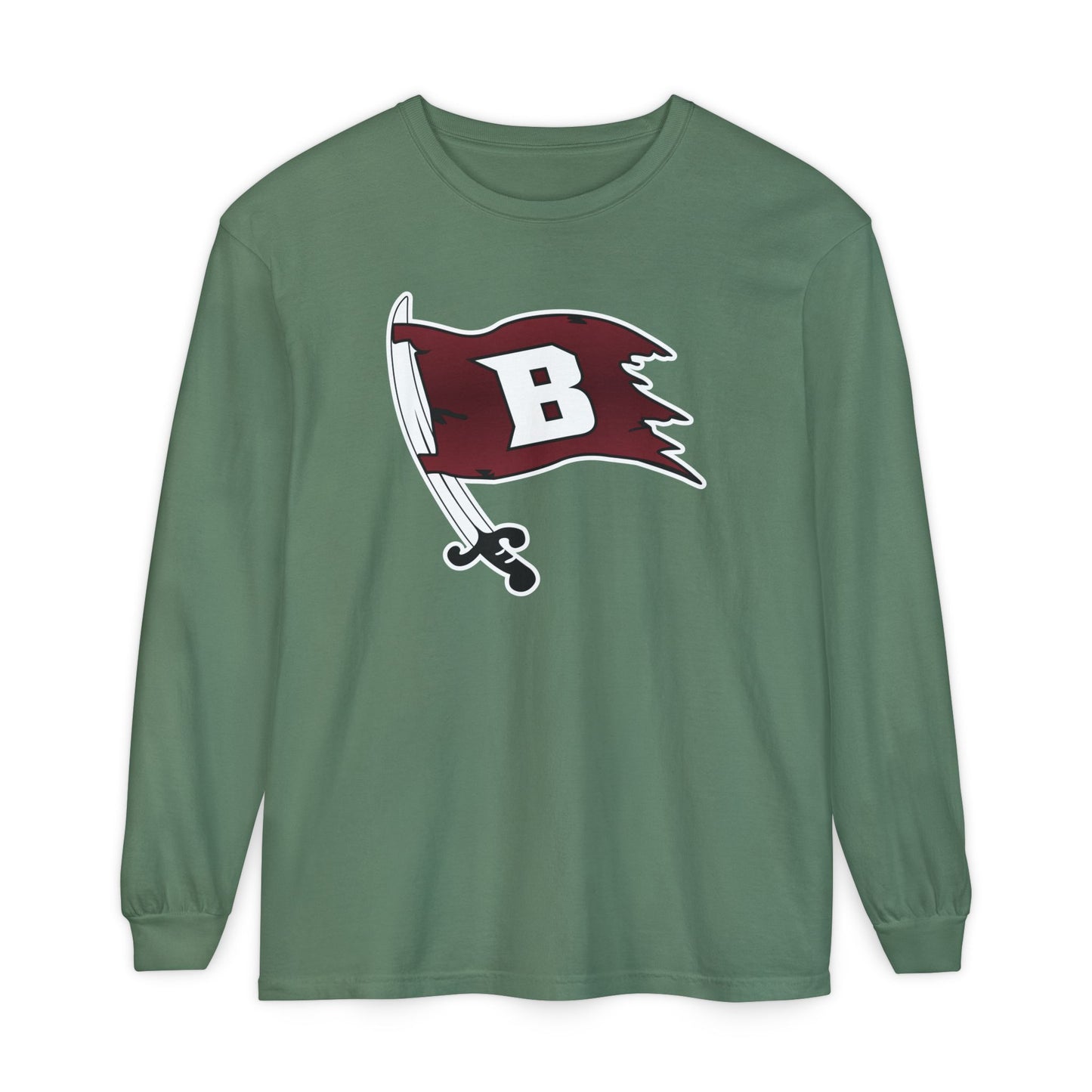 Garment-Dyed Long Sleeve Tee