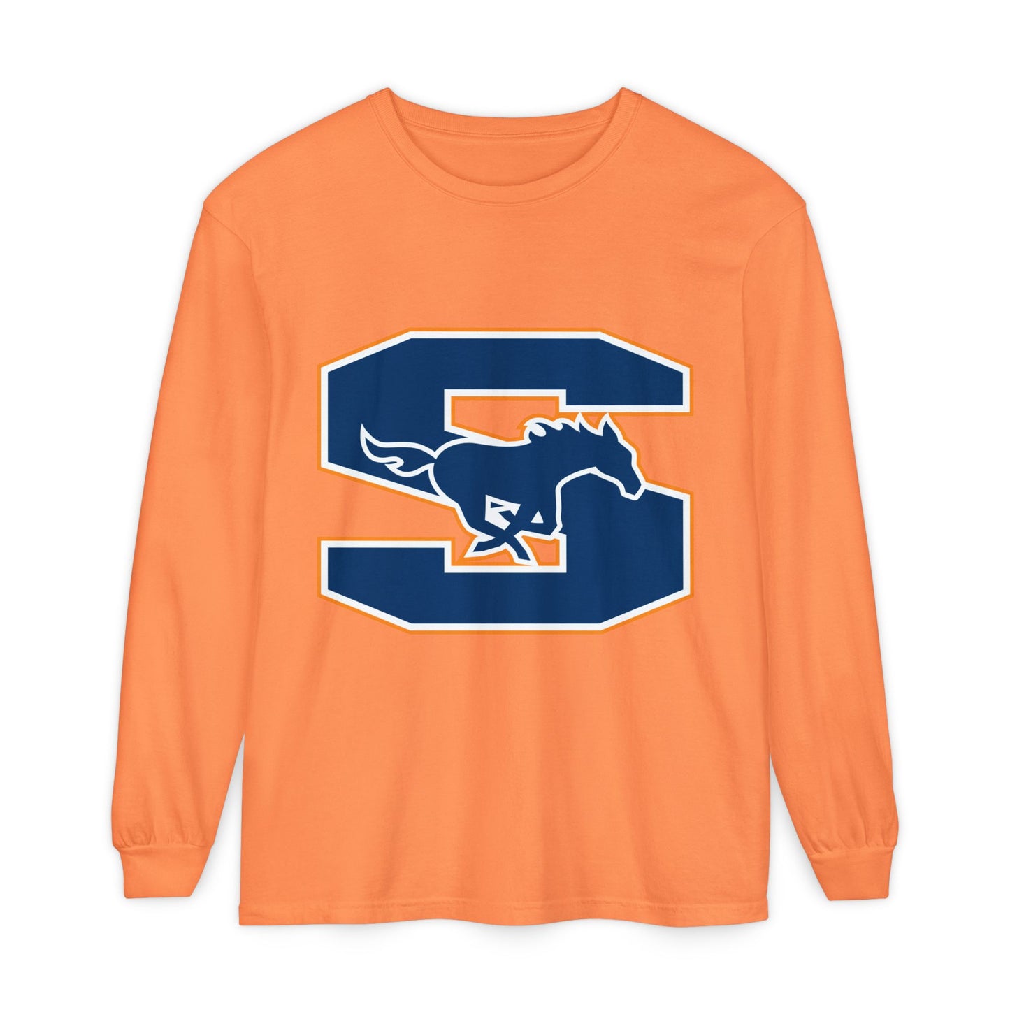 Garment-Dyed Long Sleeve Tee