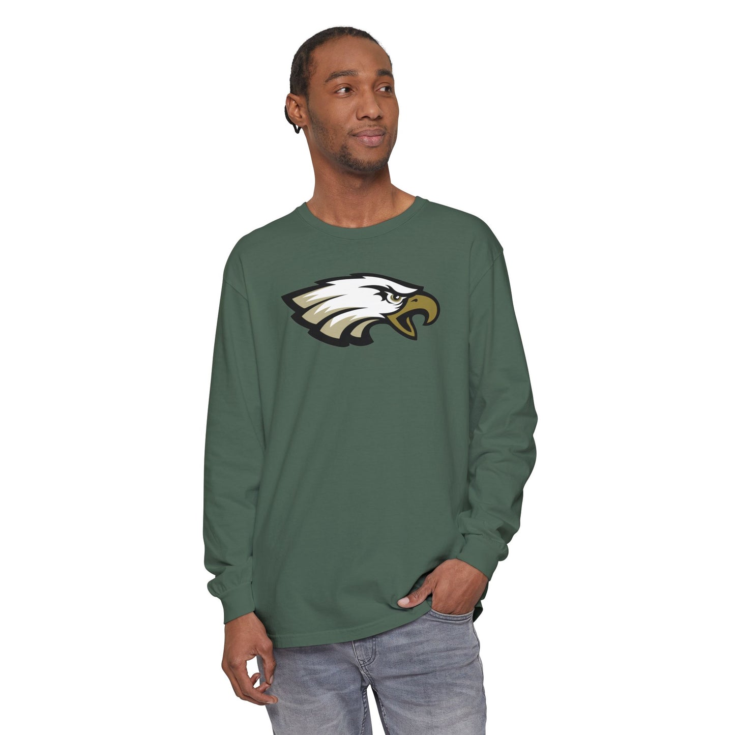 Garment-Dyed Long Sleeve Tee