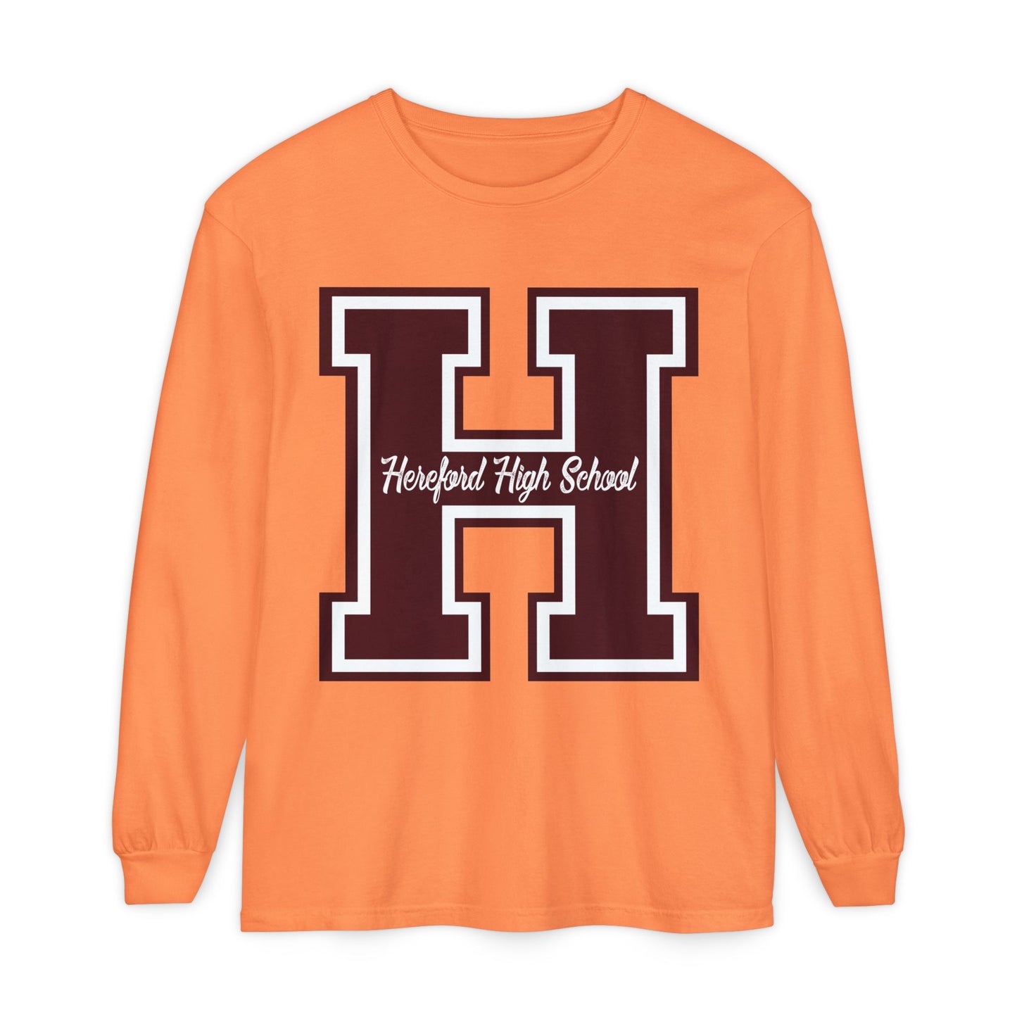 Garment-Dyed Long Sleeve Tee
