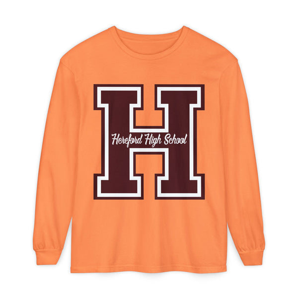 Garment-Dyed Long Sleeve Tee