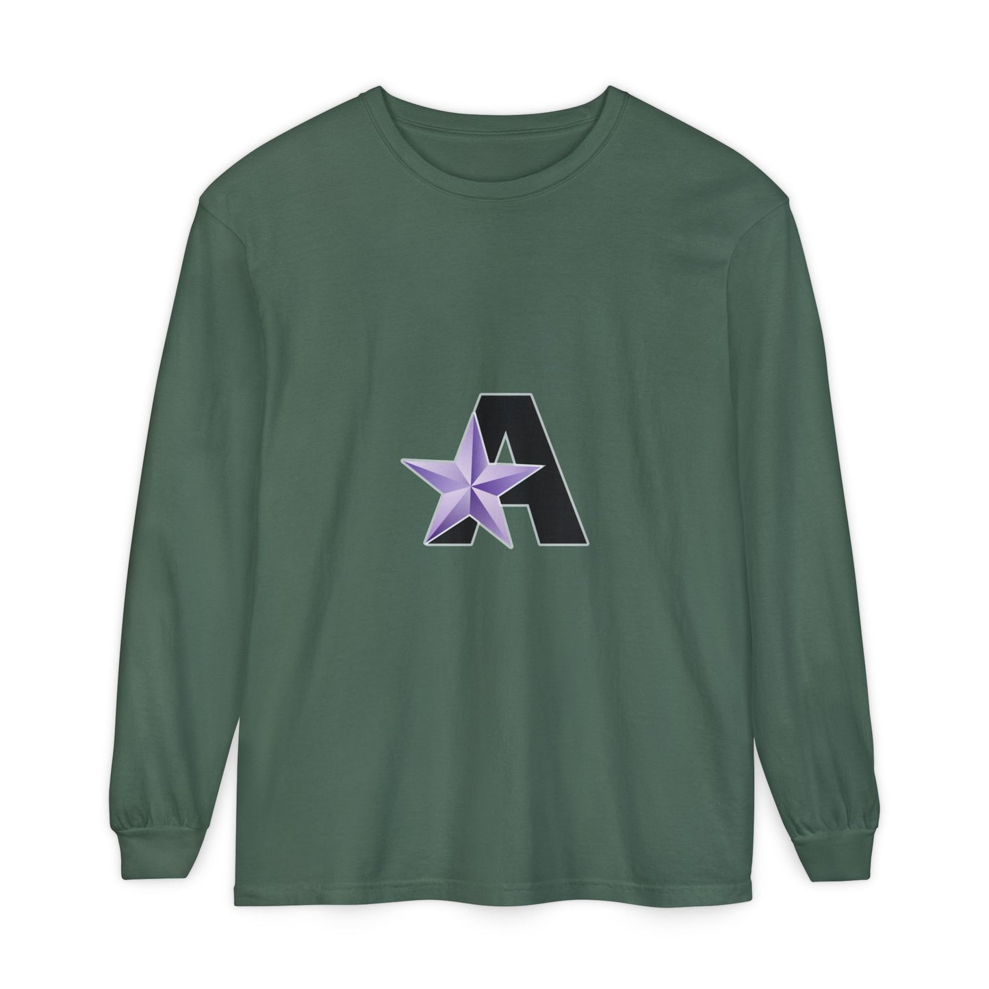 Garment-Dyed Long Sleeve Tee