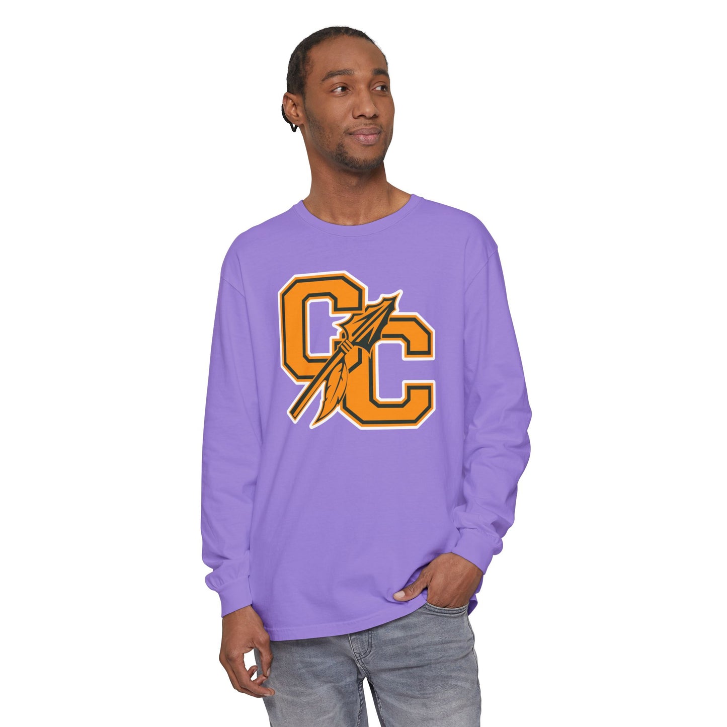 Garment-Dyed Long Sleeve Tee