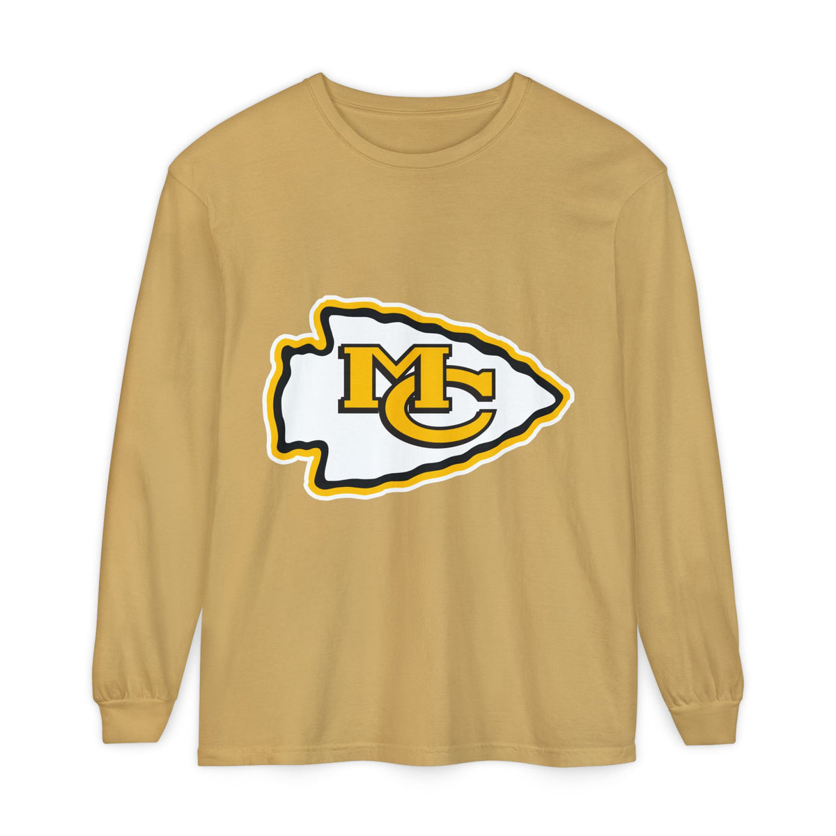 Garment-Dyed Long Sleeve Tee
