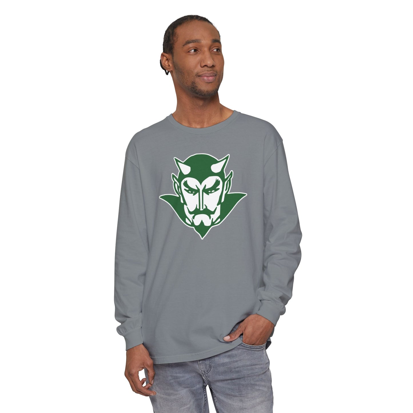 Garment-Dyed Long Sleeve Tee