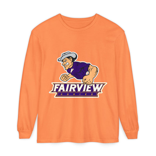 Garment-Dyed Long Sleeve Tee