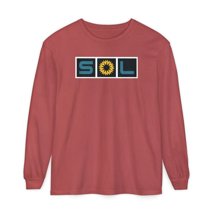 Garment-Dyed Long Sleeve Tee