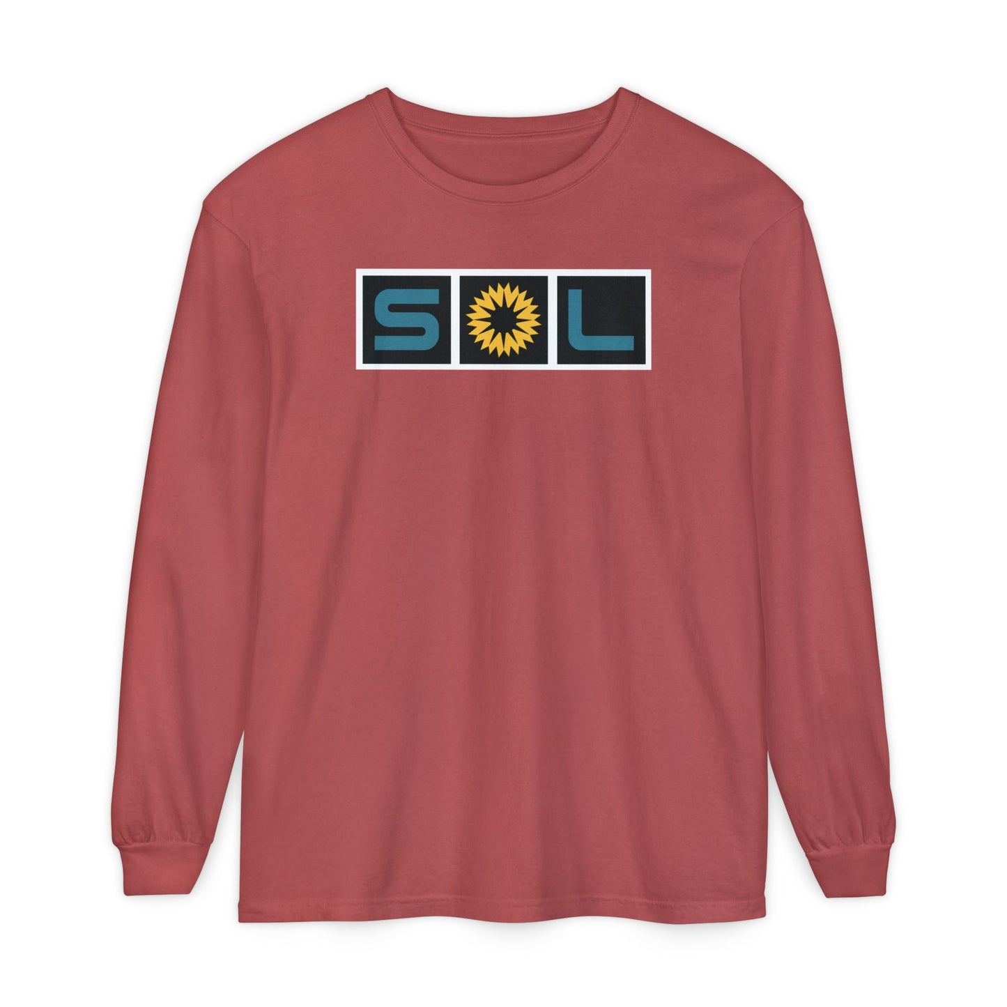Garment-Dyed Long Sleeve Tee