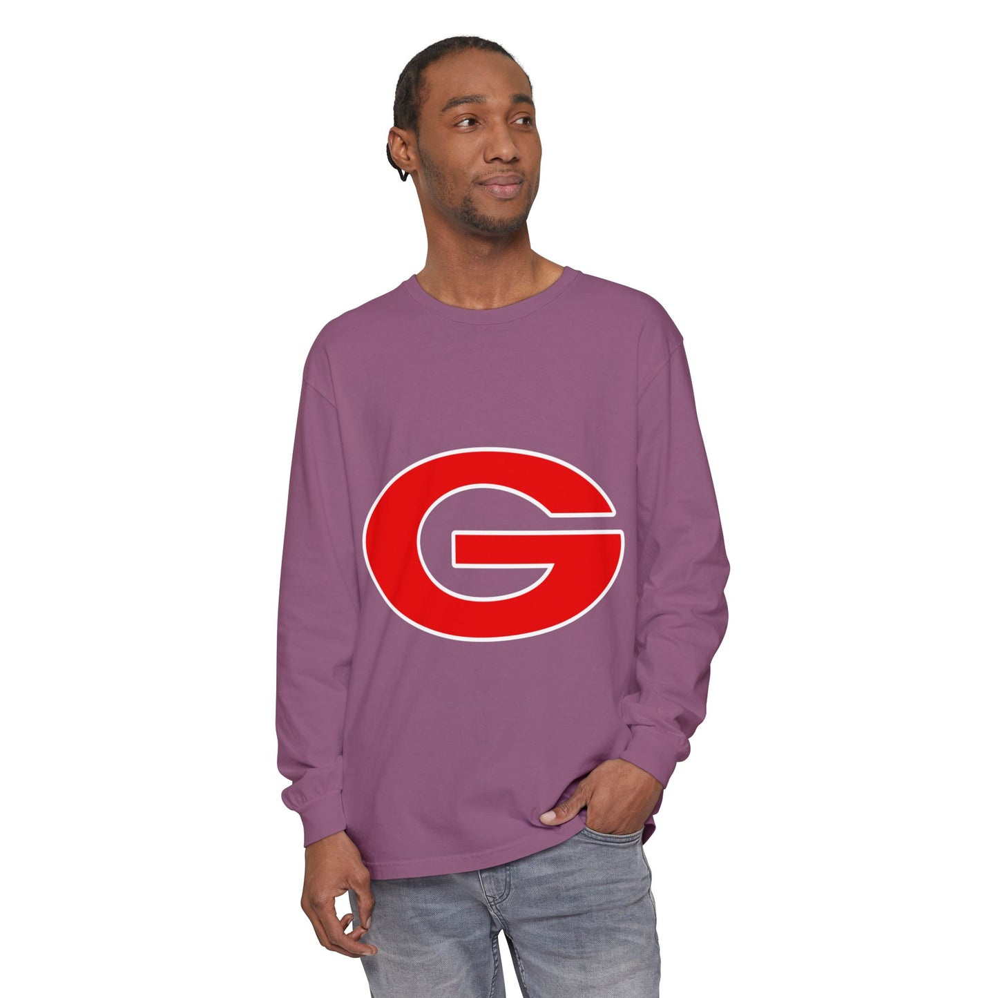Garment-Dyed Long Sleeve Tee