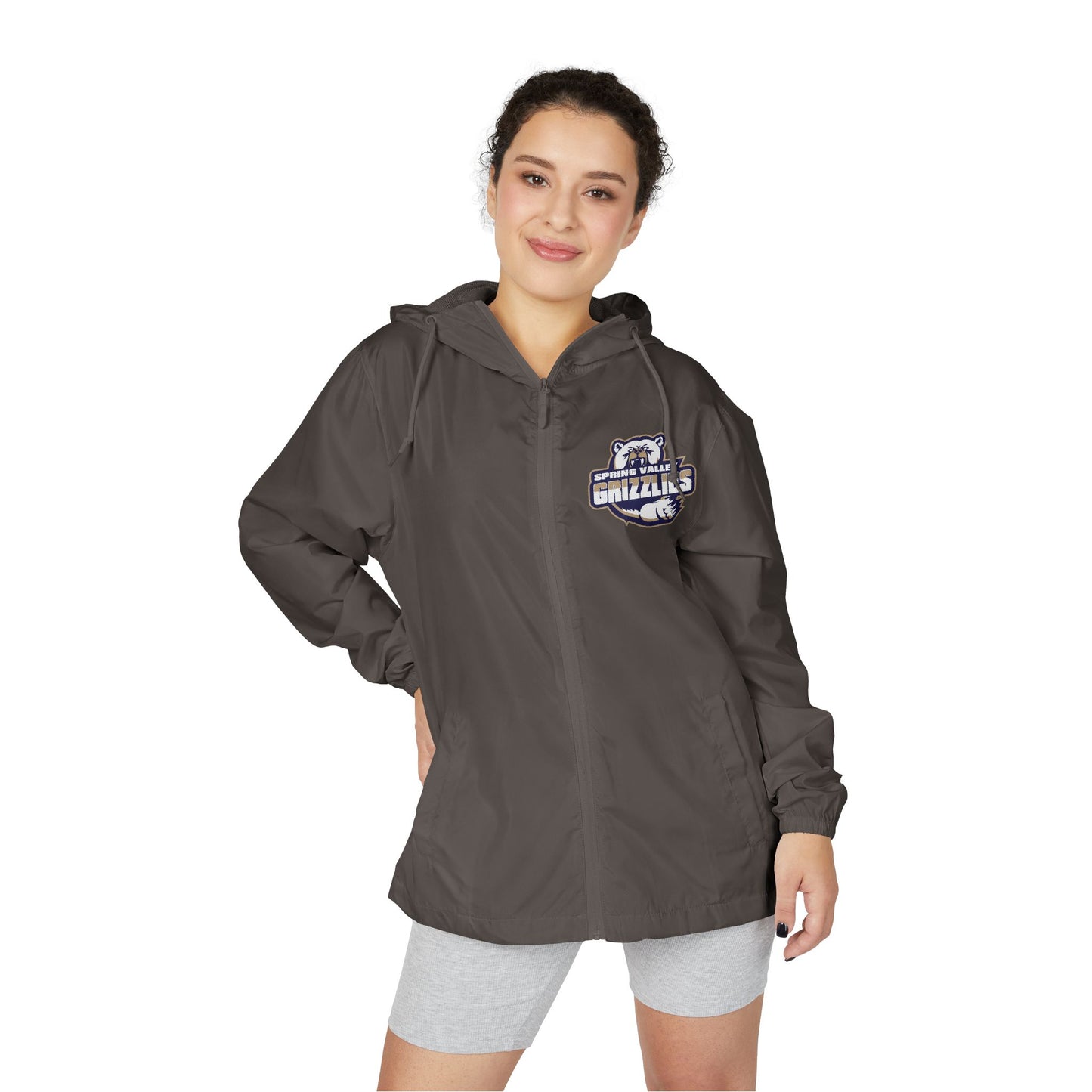 Full-Zip Windbreaker Jacket