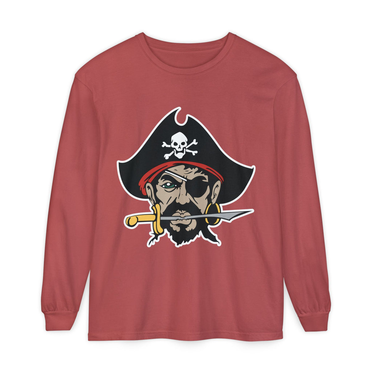 Garment-Dyed Long Sleeve Tee