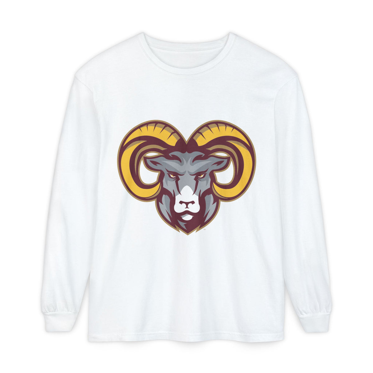 Garment-Dyed Long Sleeve Tee