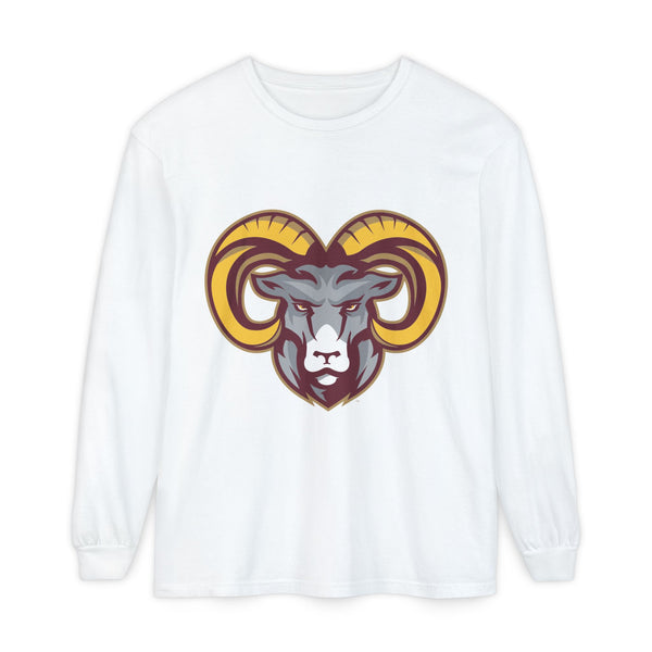 Garment-Dyed Long Sleeve Tee