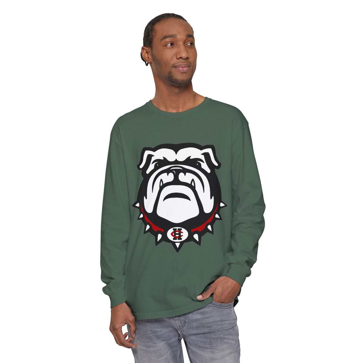 Garment-Dyed Long Sleeve Tee