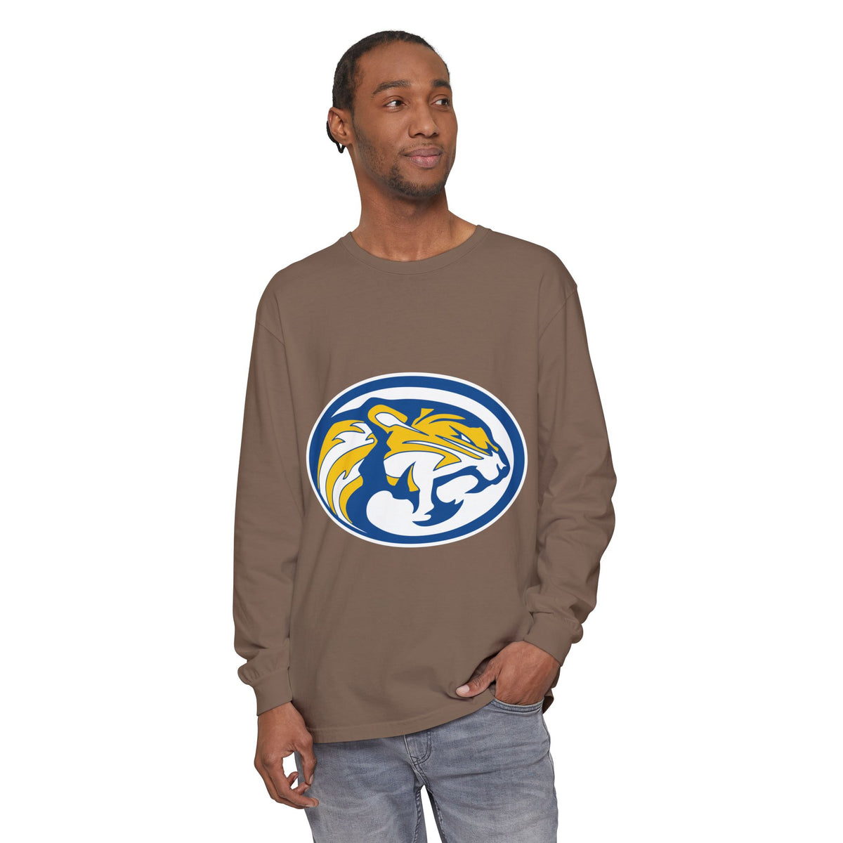 Garment-Dyed Long Sleeve Tee
