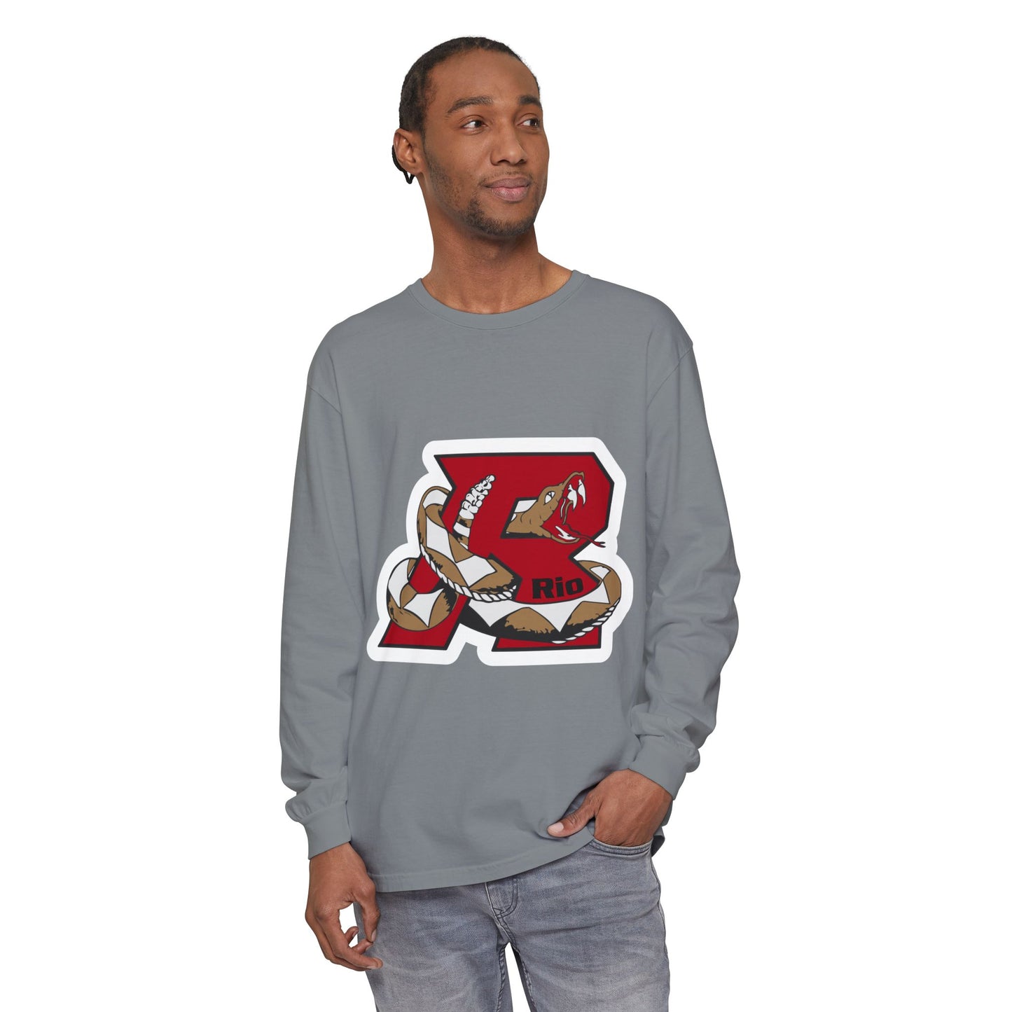 Garment-Dyed Long Sleeve Tee