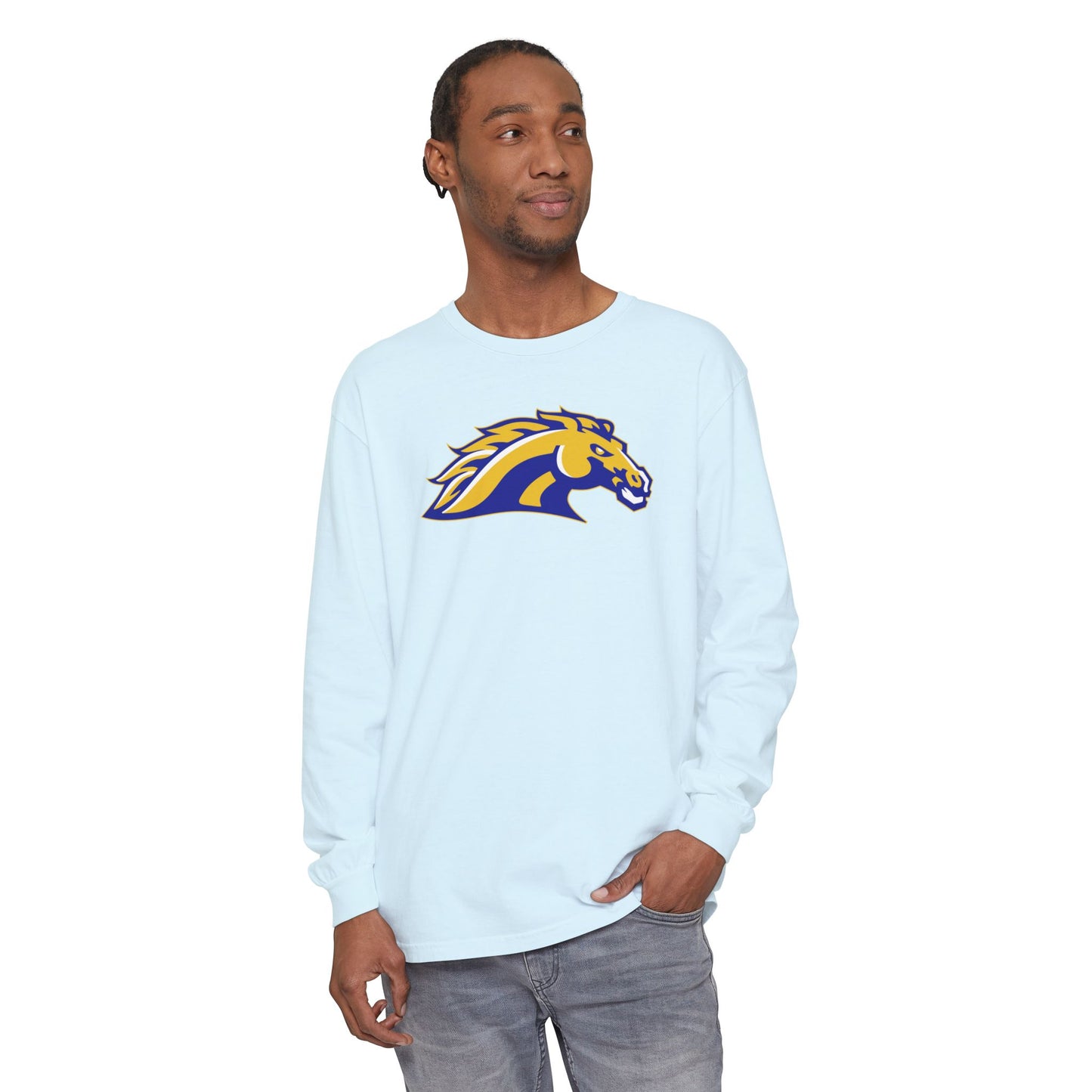 Garment-Dyed Long Sleeve Tee