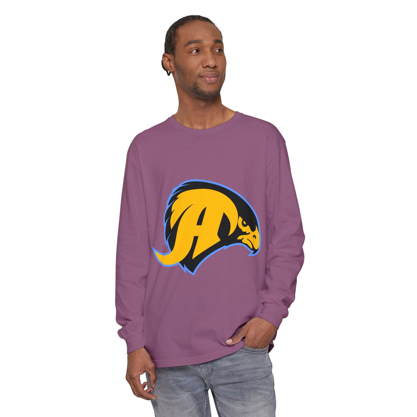 Garment-Dyed Long Sleeve Tee