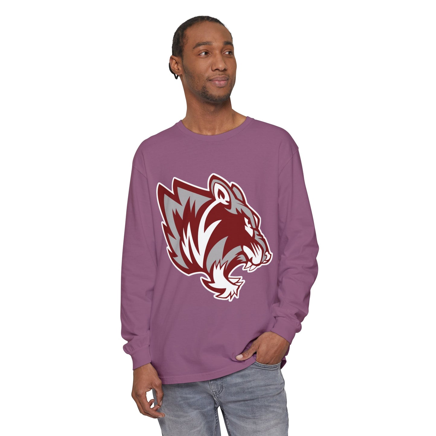 Garment-Dyed Long Sleeve Tee