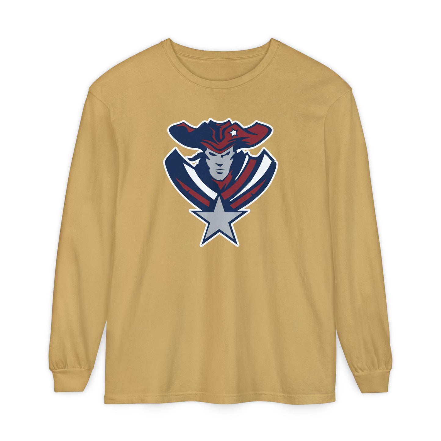 Garment-Dyed Long Sleeve Tee