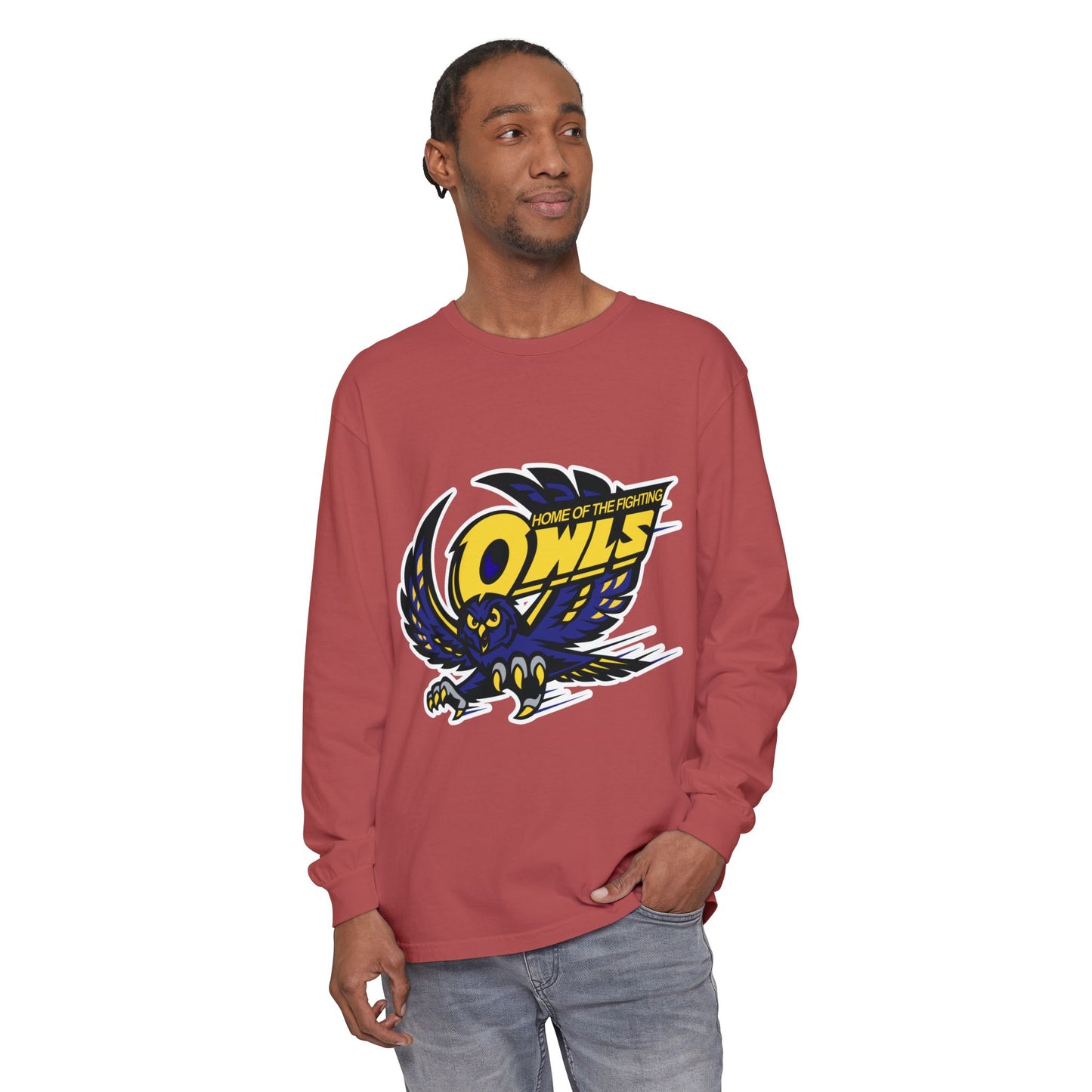 Garment-Dyed Long Sleeve Tee
