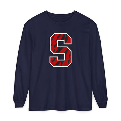Garment-Dyed Long Sleeve Tee