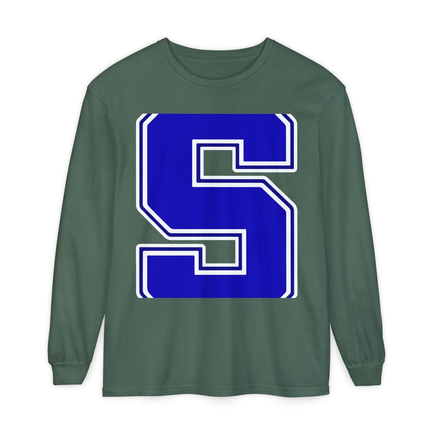 Garment-Dyed Long Sleeve Tee