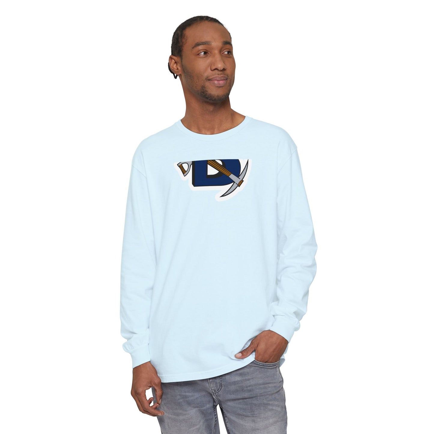 Garment-Dyed Long Sleeve Tee