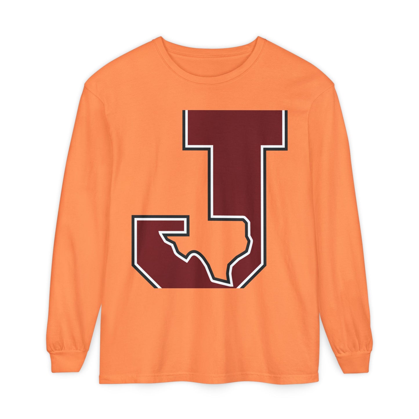 Garment-Dyed Long Sleeve Tee