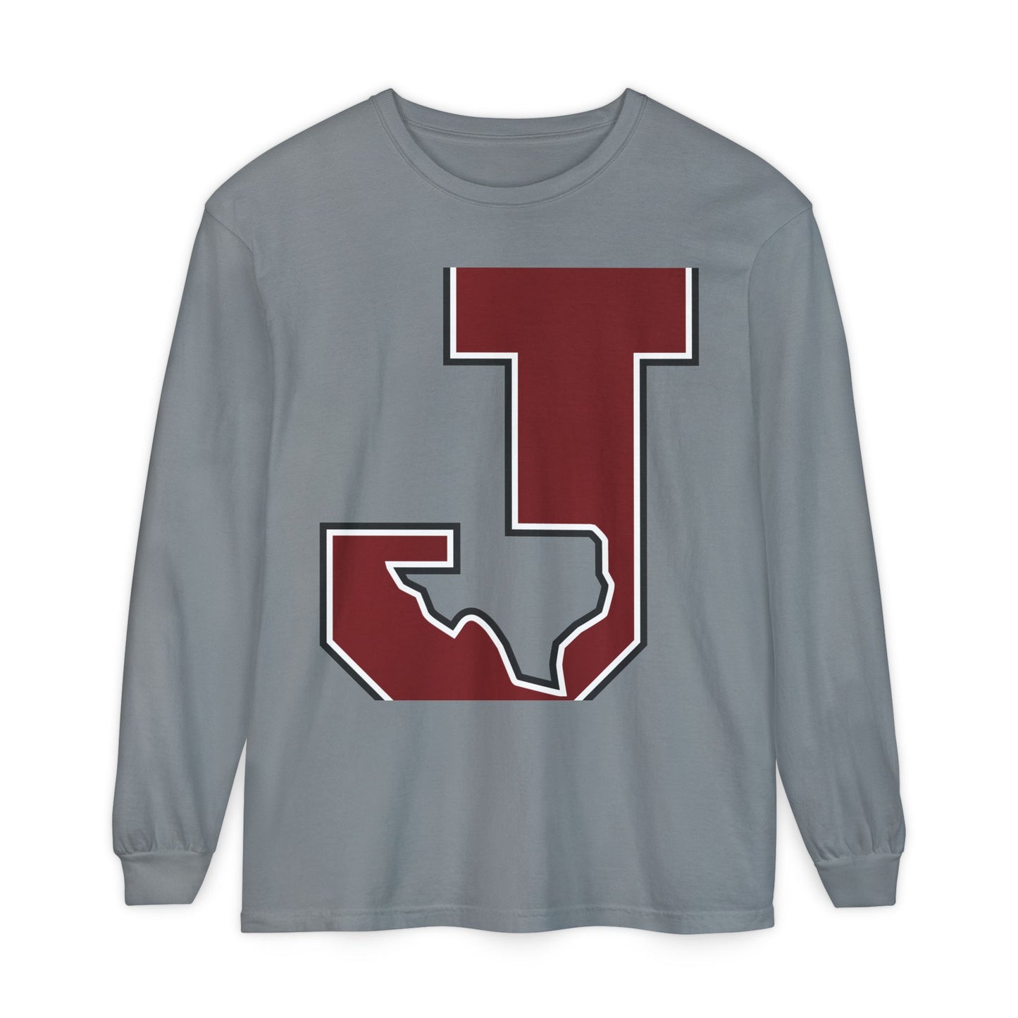 Garment-Dyed Long Sleeve Tee