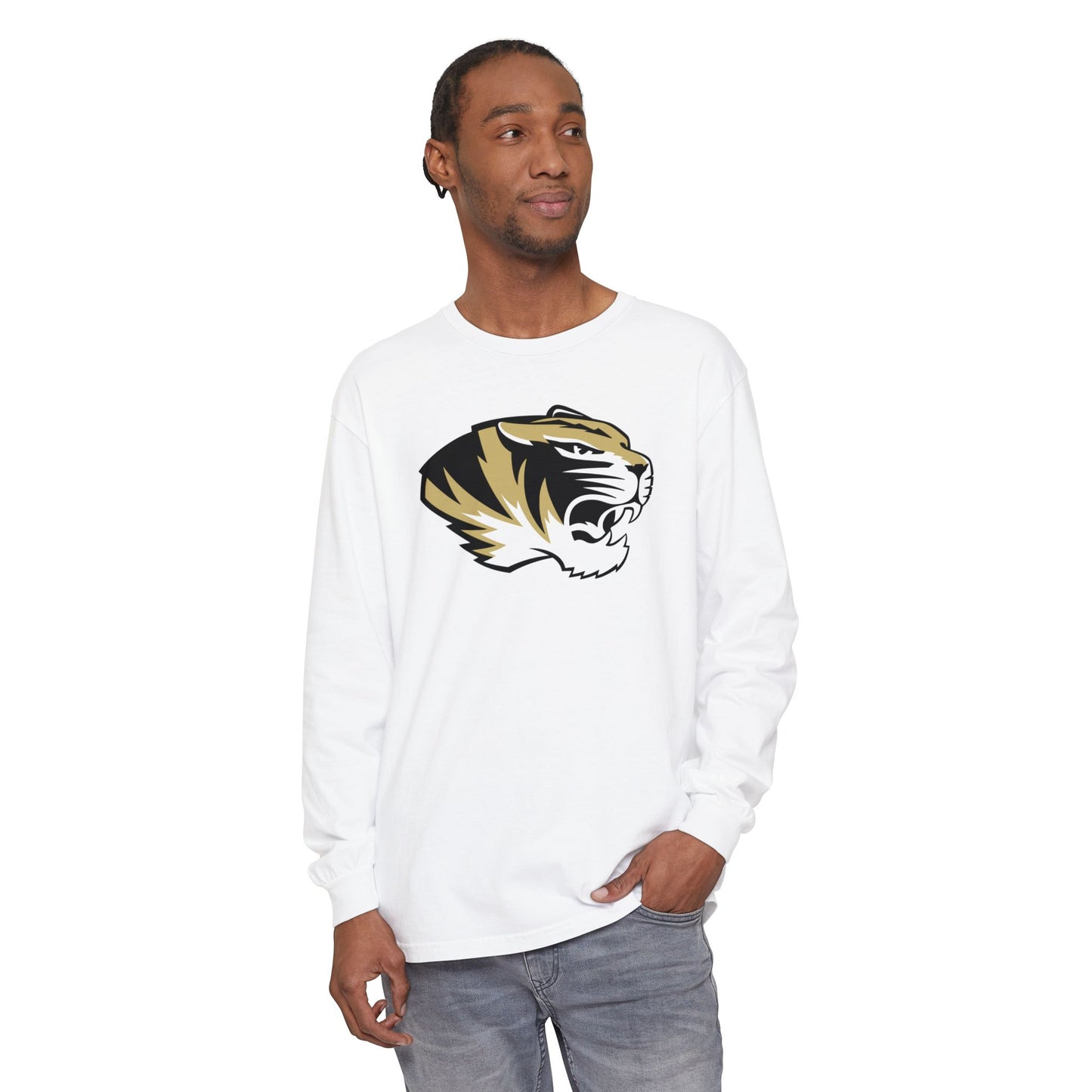 Garment-Dyed Long Sleeve Tee