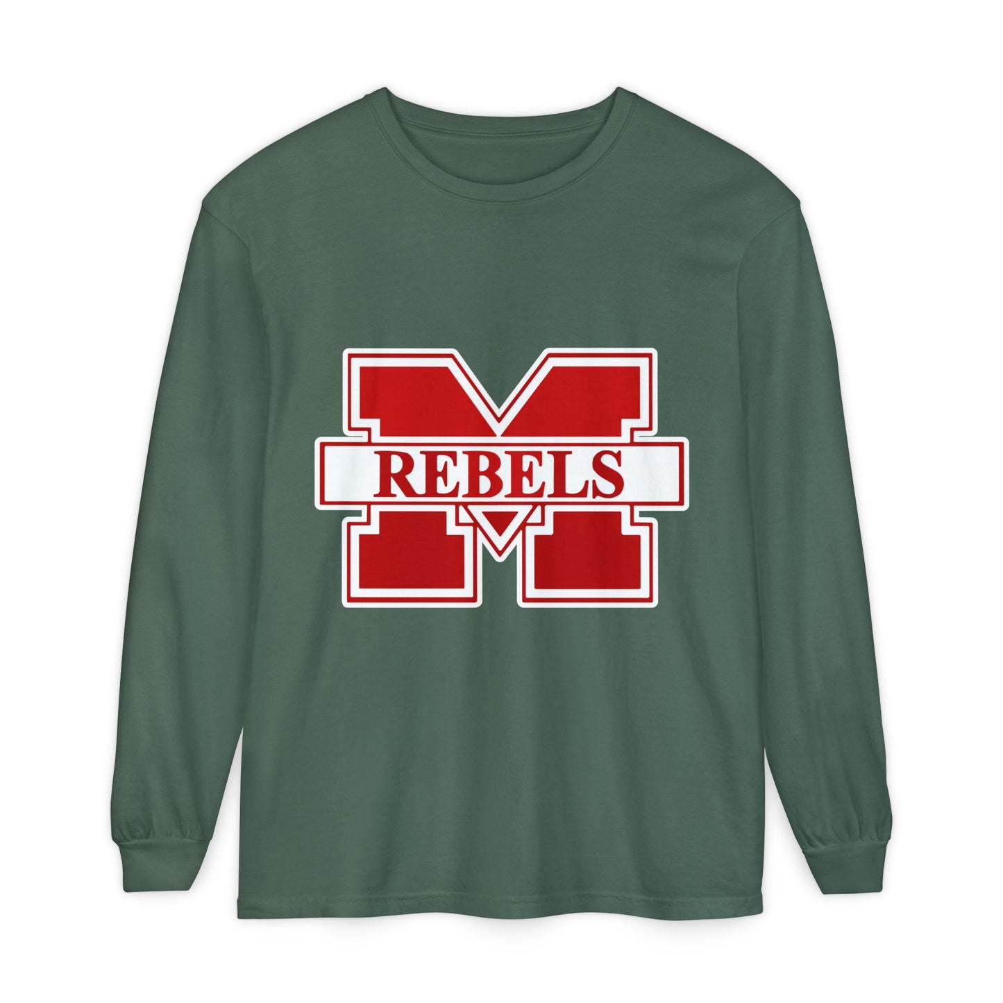 Garment-Dyed Long Sleeve Tee