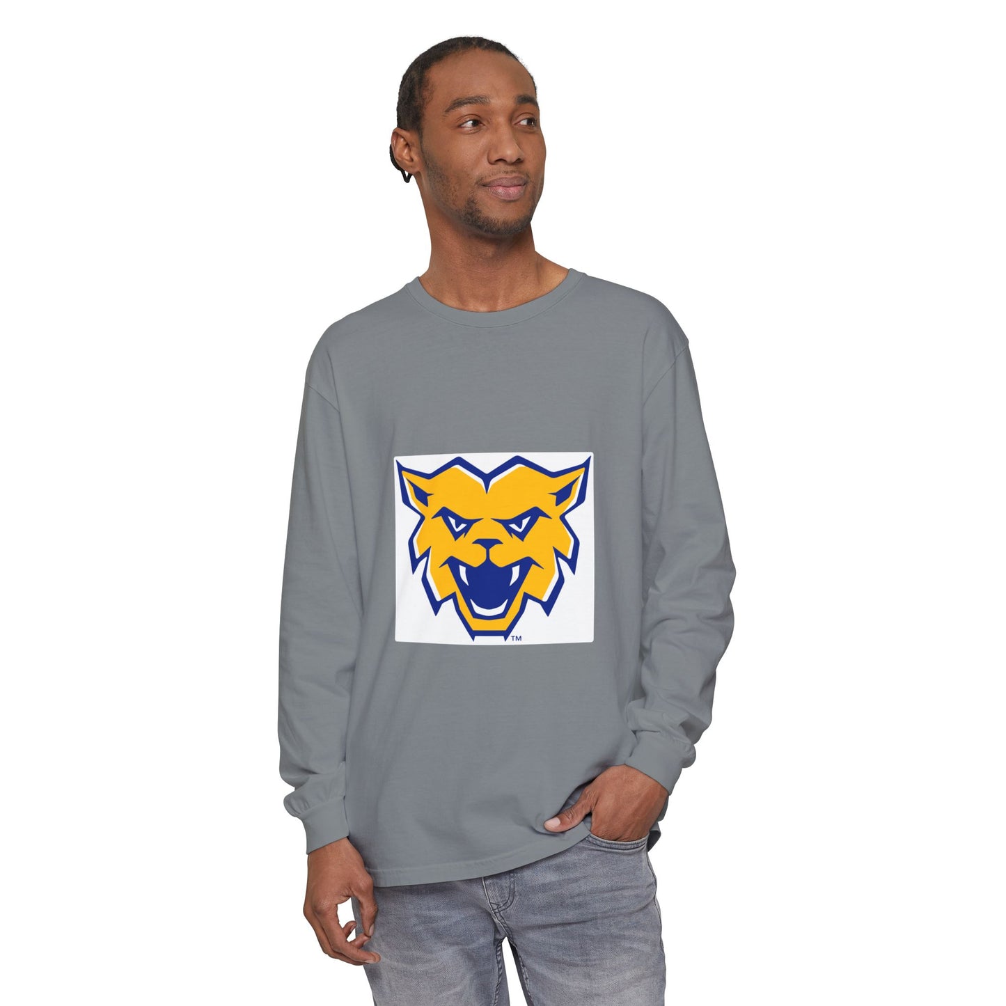 Garment-Dyed Long Sleeve Tee