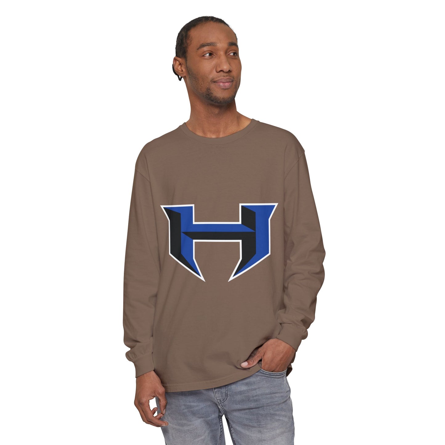 Garment-Dyed Long Sleeve Tee