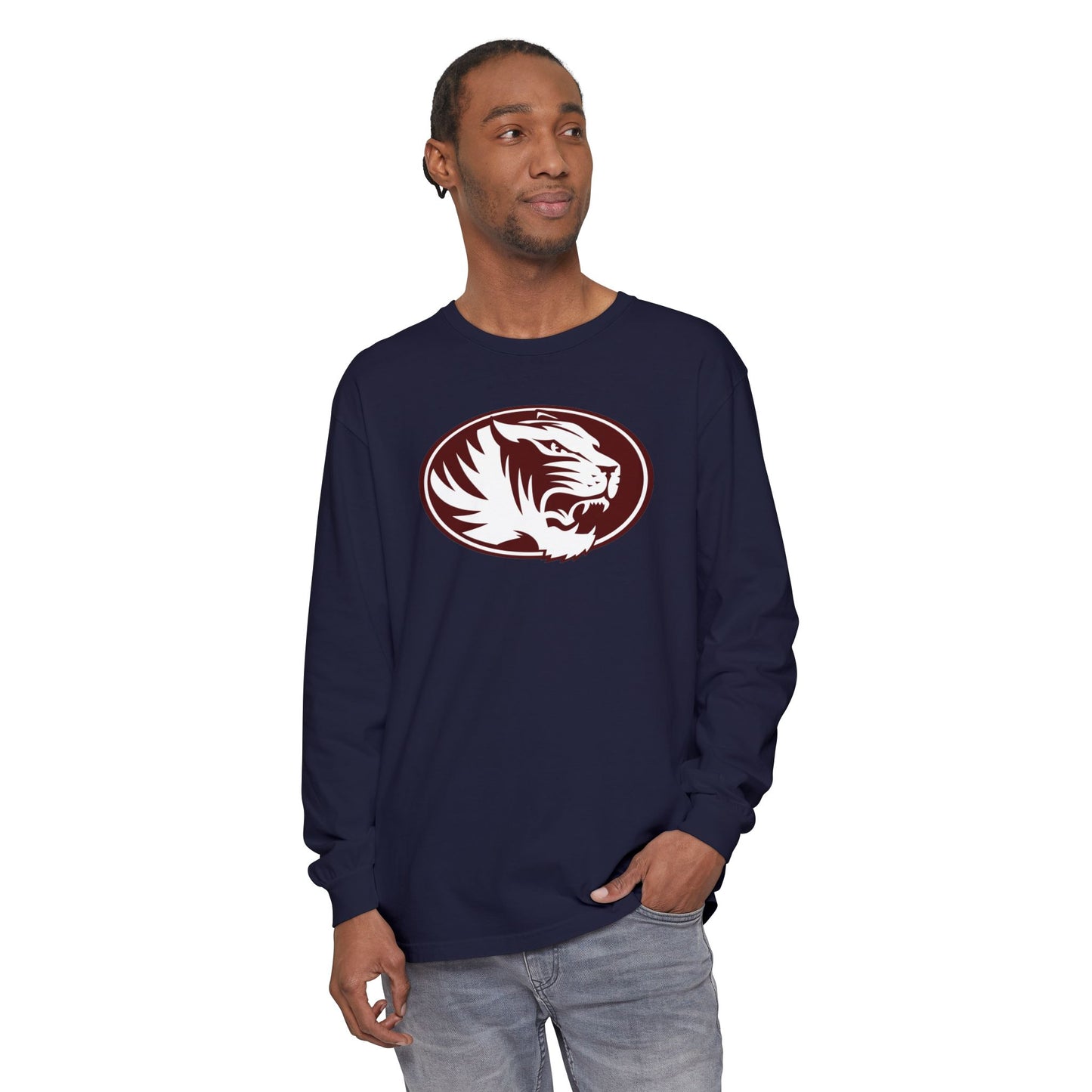 Garment-Dyed Long Sleeve Tee