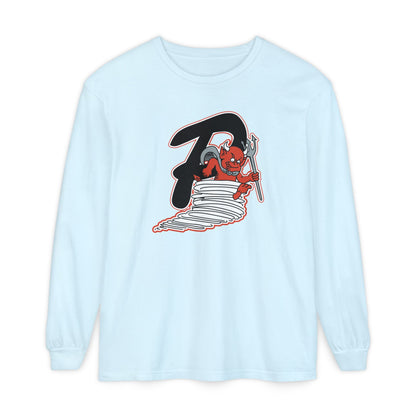Garment-Dyed Long Sleeve Tee