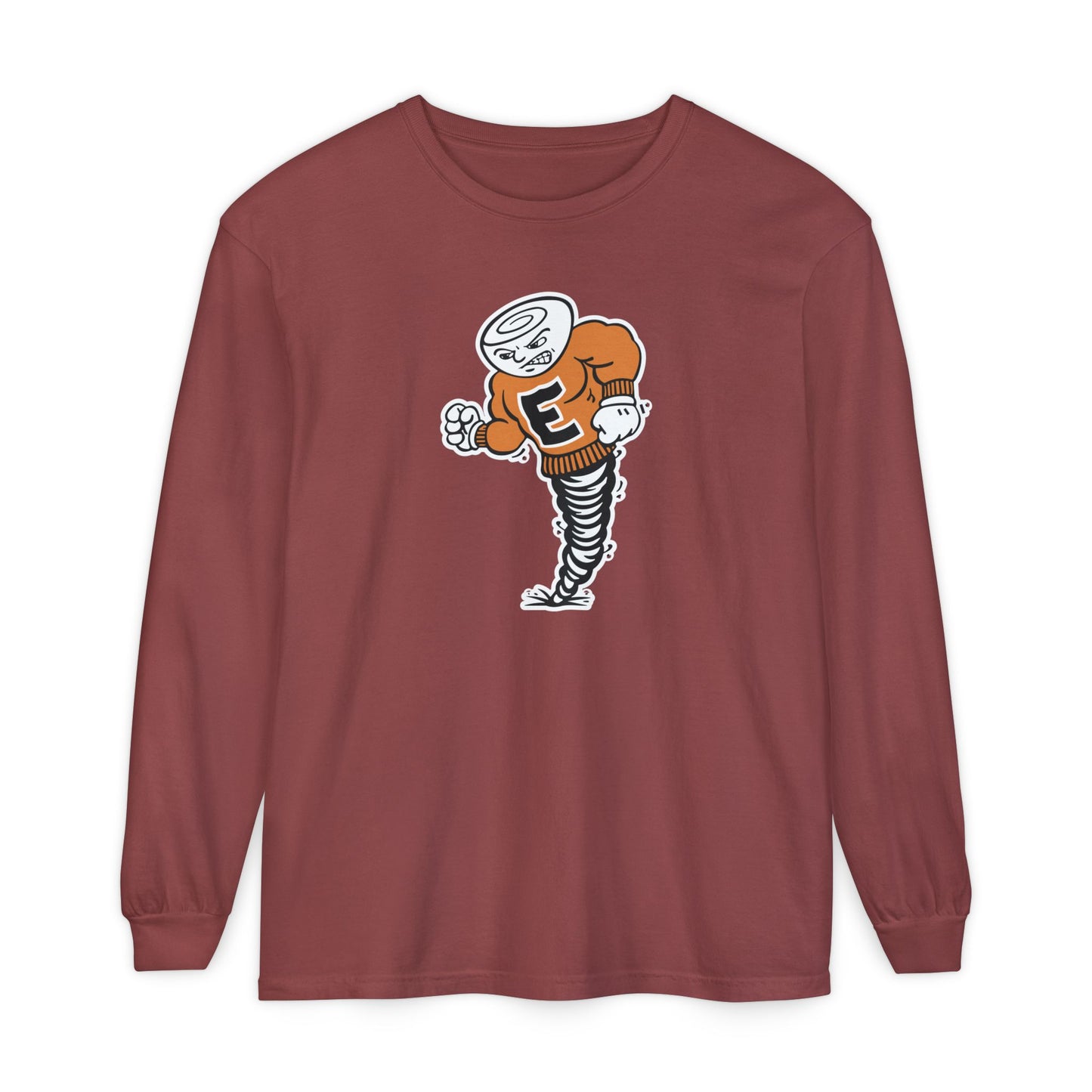 Garment-Dyed Long Sleeve Tee