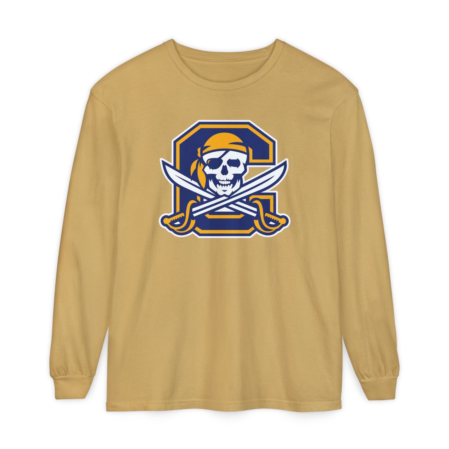 Garment-Dyed Long Sleeve Tee