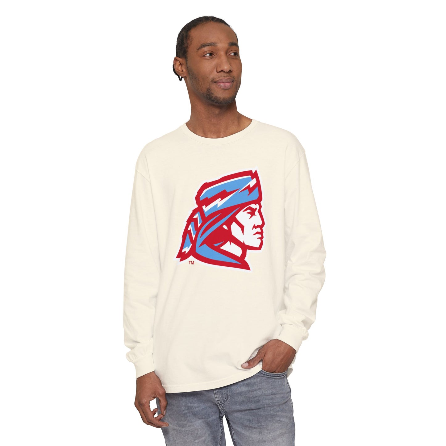 Garment-Dyed Long Sleeve Tee