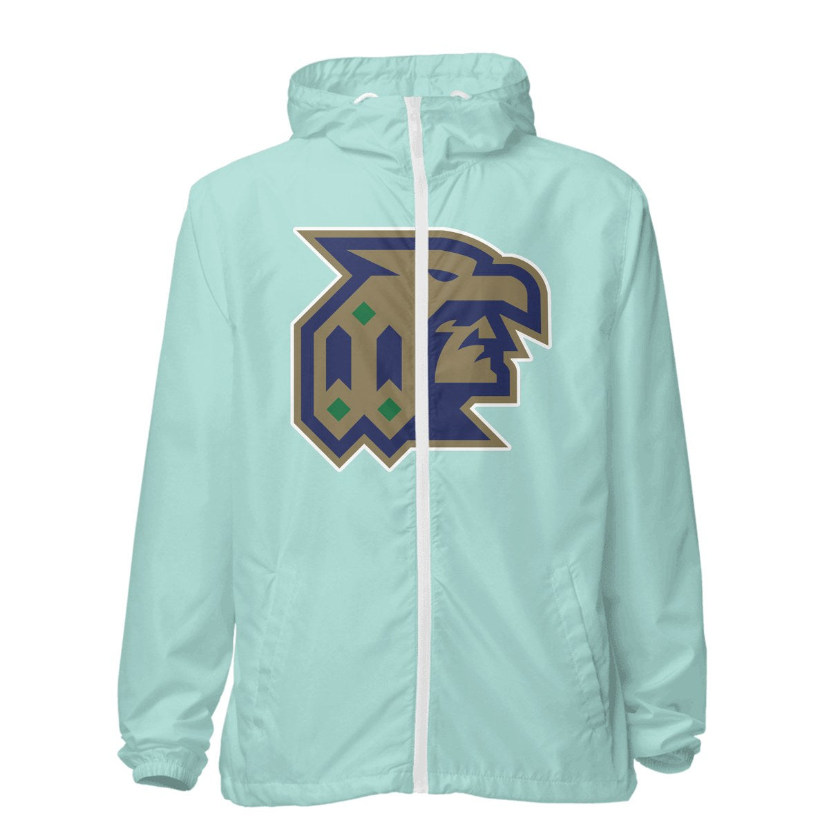 Design 1 – Aqua/White Zipper