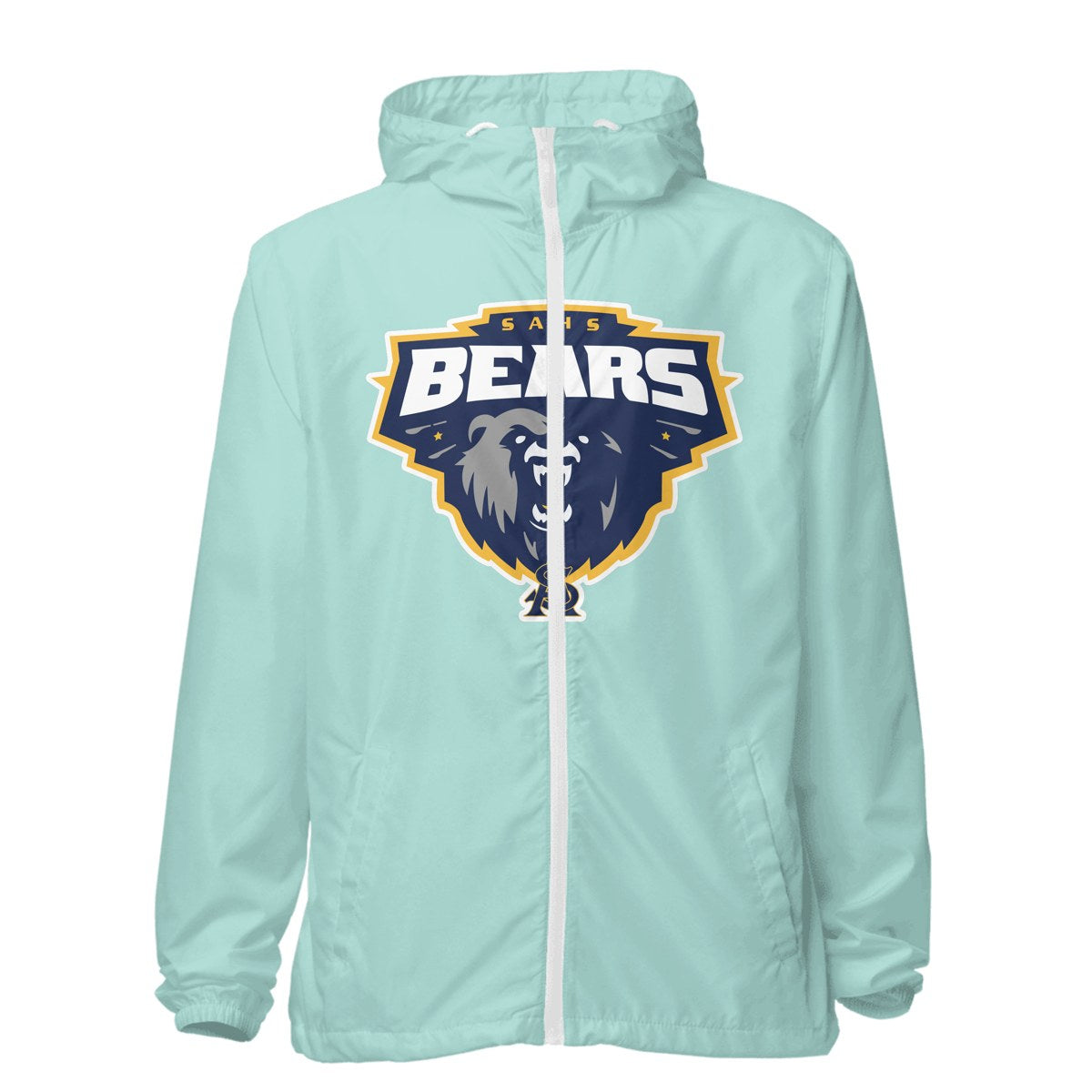 Design 1 – Aqua/White Zipper