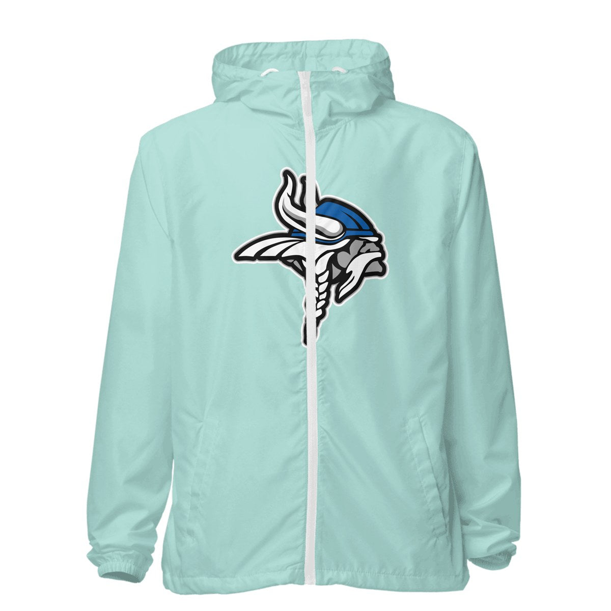 Design 1 – Aqua/White Zipper