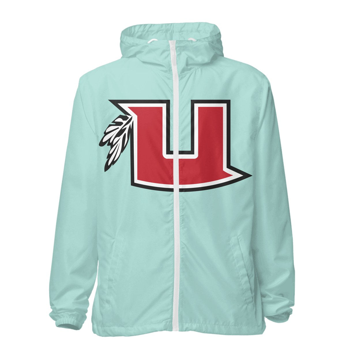 Design 1 – Aqua/White Zipper